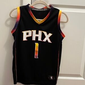 Phoenix Suns Booker #1 Black PHX Basketball Jersey